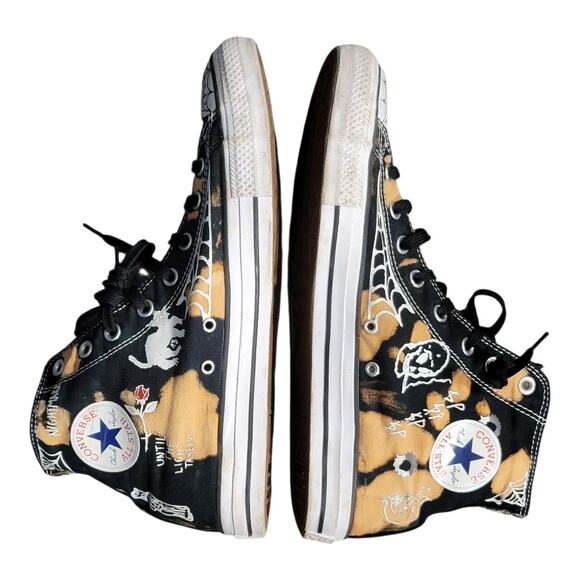 Converse Sean Pablo Chuck Taylor Pro High‎ Tops Black Casino Unisex M 10.5 W12.5 - Picture 6 of 11